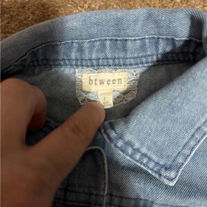 Blue Denim Jacket by Between